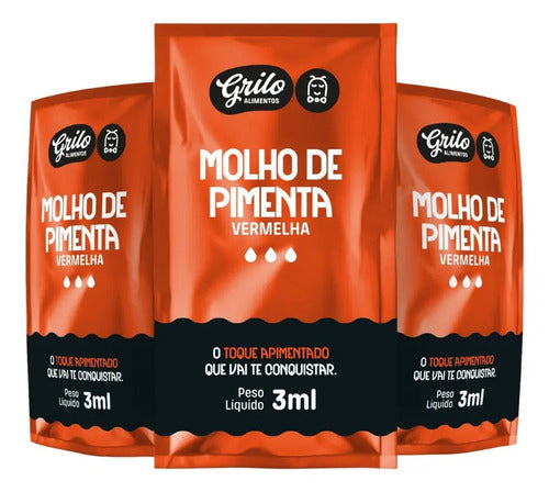 Molho De Pimenta Em Sache C/ 200 Un