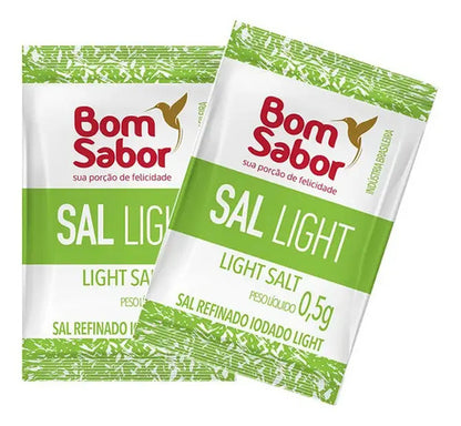 Sal Light Bom Sabor Sachê 0,5g 1000 Unidades