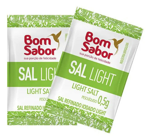 Sal Light Bom Sabor Sachê 0,5g 1000 Unidades