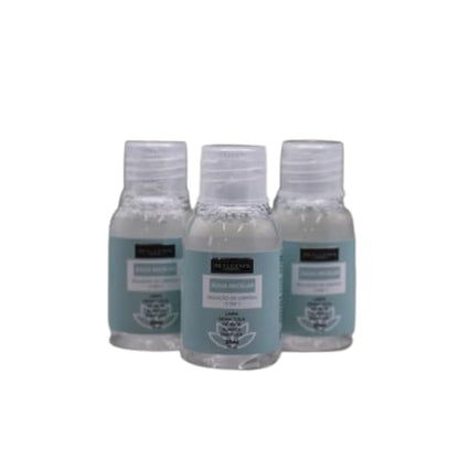 Kit 10 Unidades de Água Micelar Solução Limpeza 5 em 1 Demaquilante Realgems, 30ml
