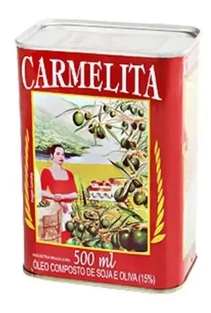 Oleo Composto Oliva Soja 500ml Lata Carmelita