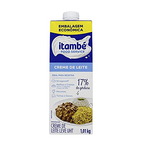 Creme De Leite 17% Cartonado 1,01kg Itambe