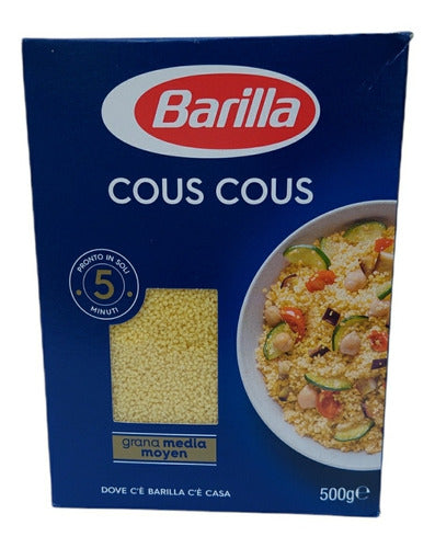 Cous Cous Marroquino Cuscuz Barilla Kit 2 Unidades De 500g