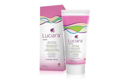 Creme Luciara 200ml Hidratação Intensiva Estrias Neutra