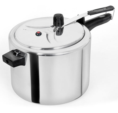 Panela De Pressao 4,5 Litros Polida Fortlar Cor Cinza