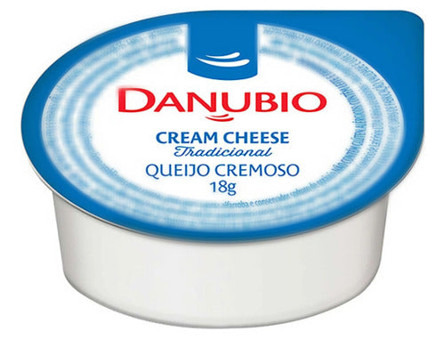 CREAM CHEESE DANUBIO CREMOSO BLISTER SACHE 12 UNIDADES DE 18G