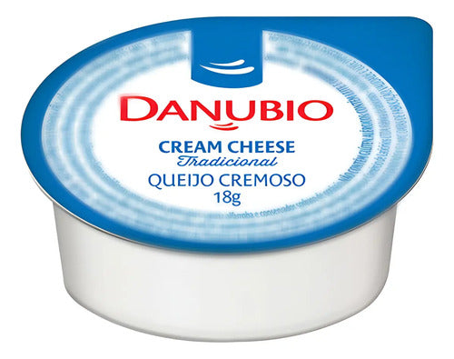 Cream Cheese Danubio Blister Sache 18g Kit 48 Unidades