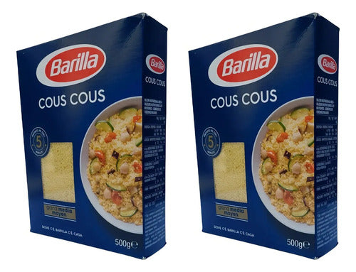 Cous Cous Marroquino Cuscuz Barilla Kit 2 Unidades De 500g