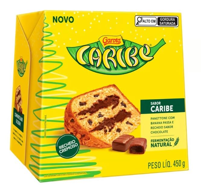 Panettone Caribe Garoto 450g
