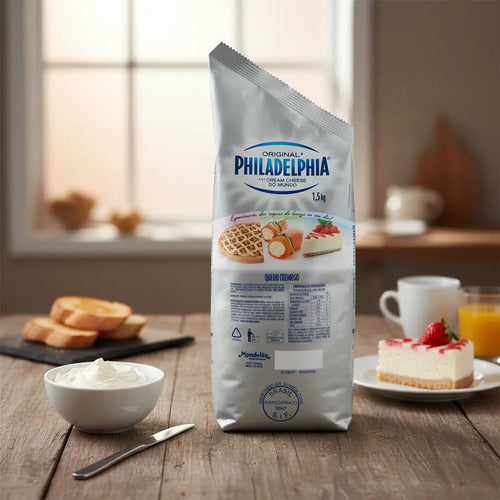 Cream Cheese Philadelphia Bisnaga 1,5kg