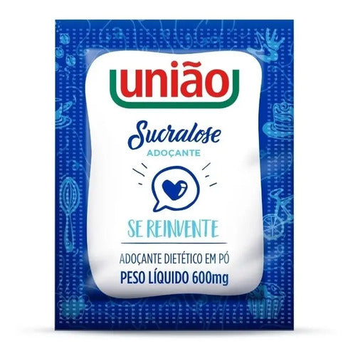 Kit Açúcar União+adoçante União Diet 100 Un De Cada Em Sache