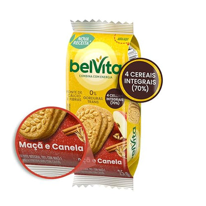 Belvita Seasonal Biscoito Belvita Maça E Canela Multipack 75G