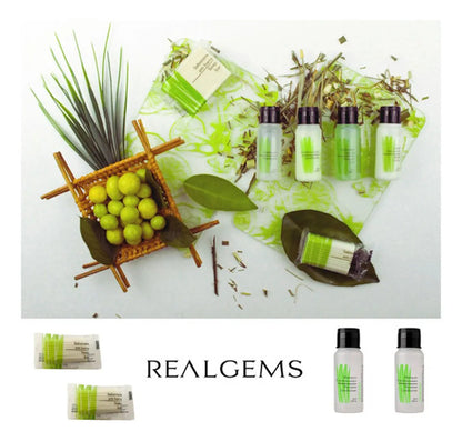 Kit Hotel Sabonete Shampoo Condicionador Realgems 150 Unid