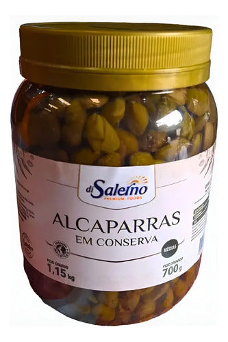 Alcaparras Em Conserva Di Salerno Sem Gluten 1,15kg