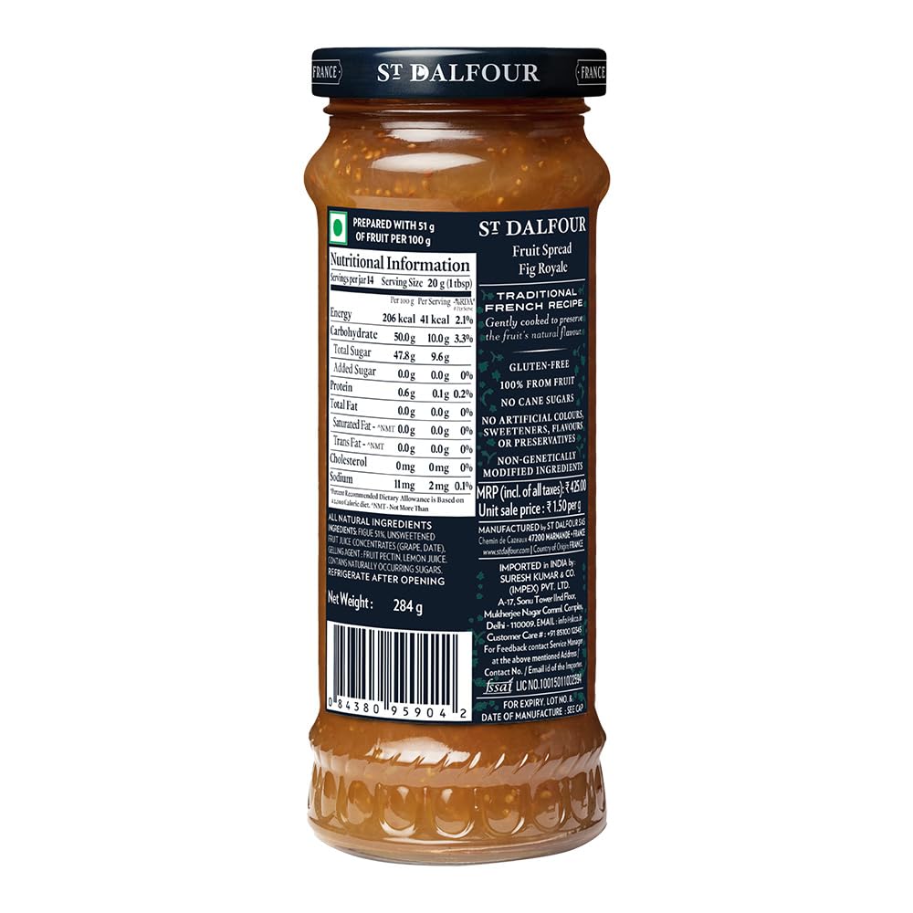 St Dalfour Geleia de Figo (Figues), 284g