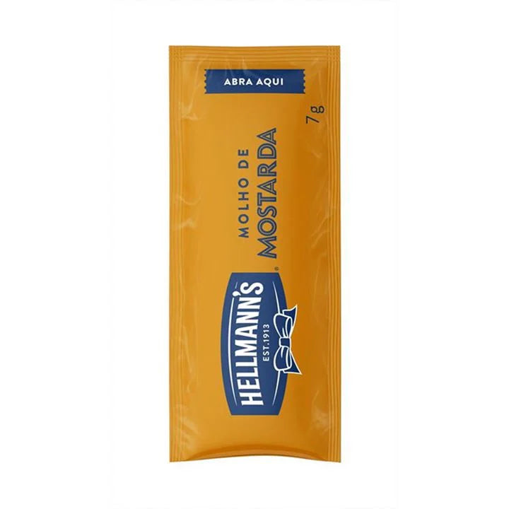 Mostarda Hellmann’s, sachê 7 g